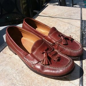 Cole Haan Brown Leather Loafers Shoes Size 10.5